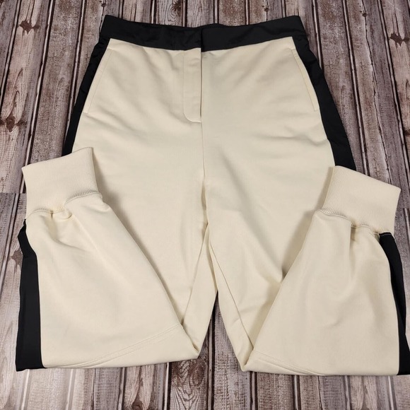 Sweaty Betty Pants - Sweaty Betty Riley Joggers Pants Size Medium Ivory Contrast Stripe $138